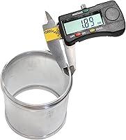 Vista 4 de Universal OD 2.75 "(70mm) Adaptador de tubería de entrada de aluminio 3 "(76 mm) de longitud T-6061 Conector de tubería de tubería de tubería