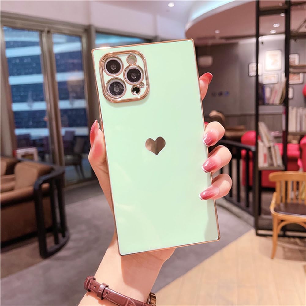 Coque cœur plaqué or iPhone 8 idéal pour les sorties - 8