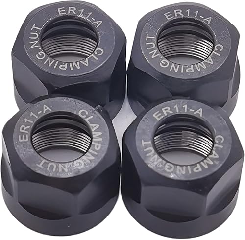 Miniatura 9 de Tuerca de sujeción de pinza ER32-UM con agujeros de equilibrio dinámico para torno de soporte de mandril de fresado CNC