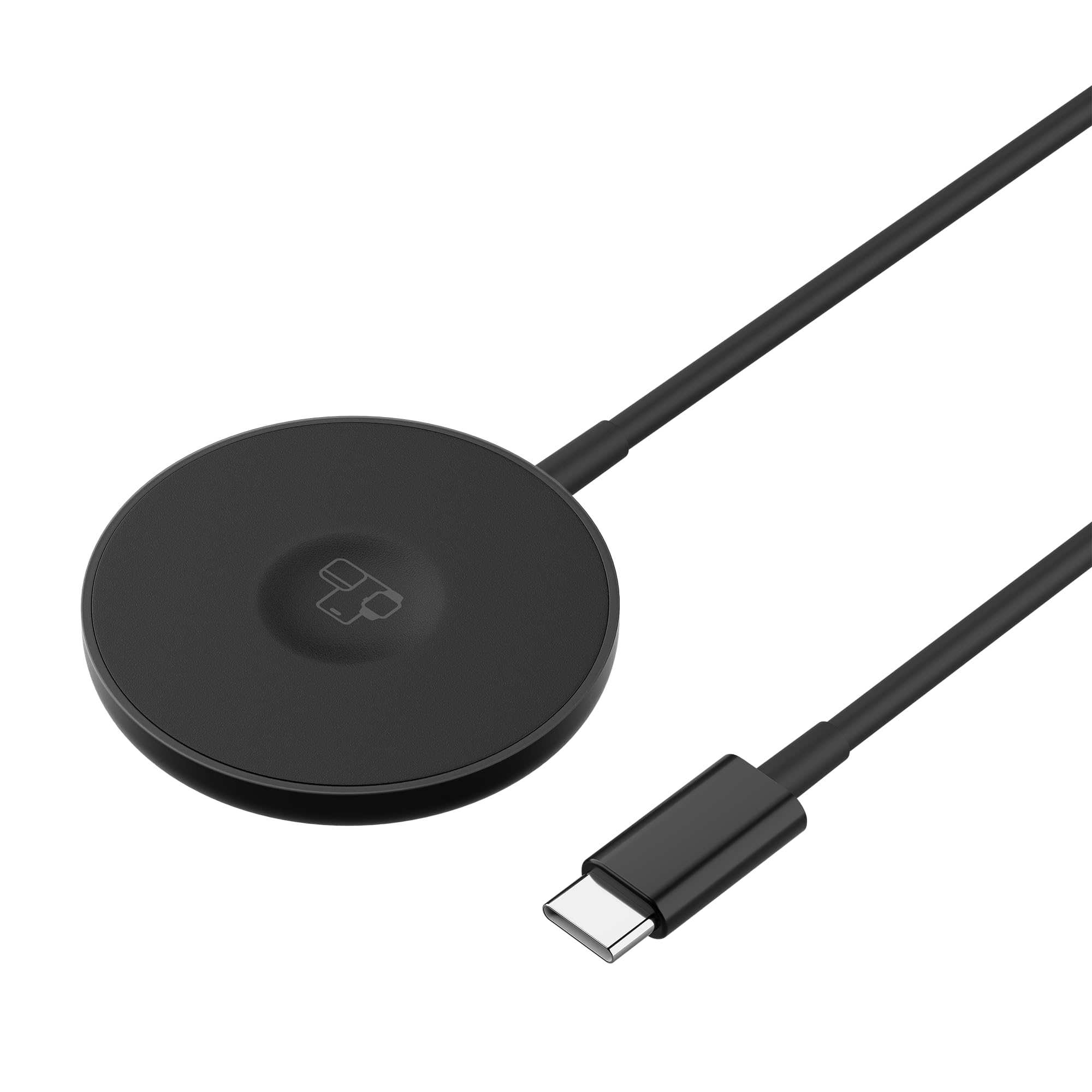 OneSnap Magnetic Wireless Charger 2026 Compatible with MagSafe Compatible with iPhone Apple Watch Charger 15W Power Soft-Touch Compact