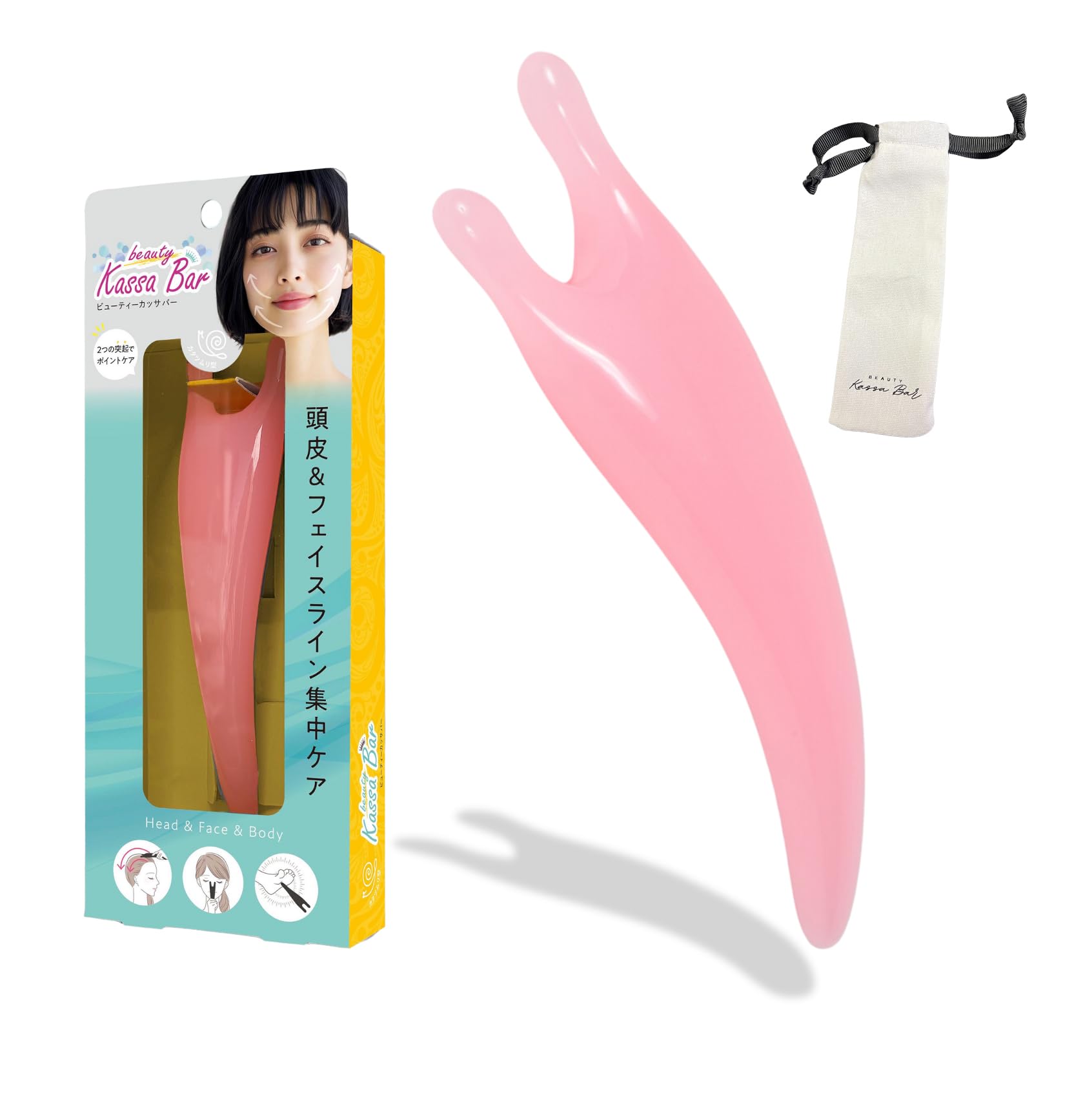 Snail-Shaped Gua Sha Stone Scalp & Face Massage