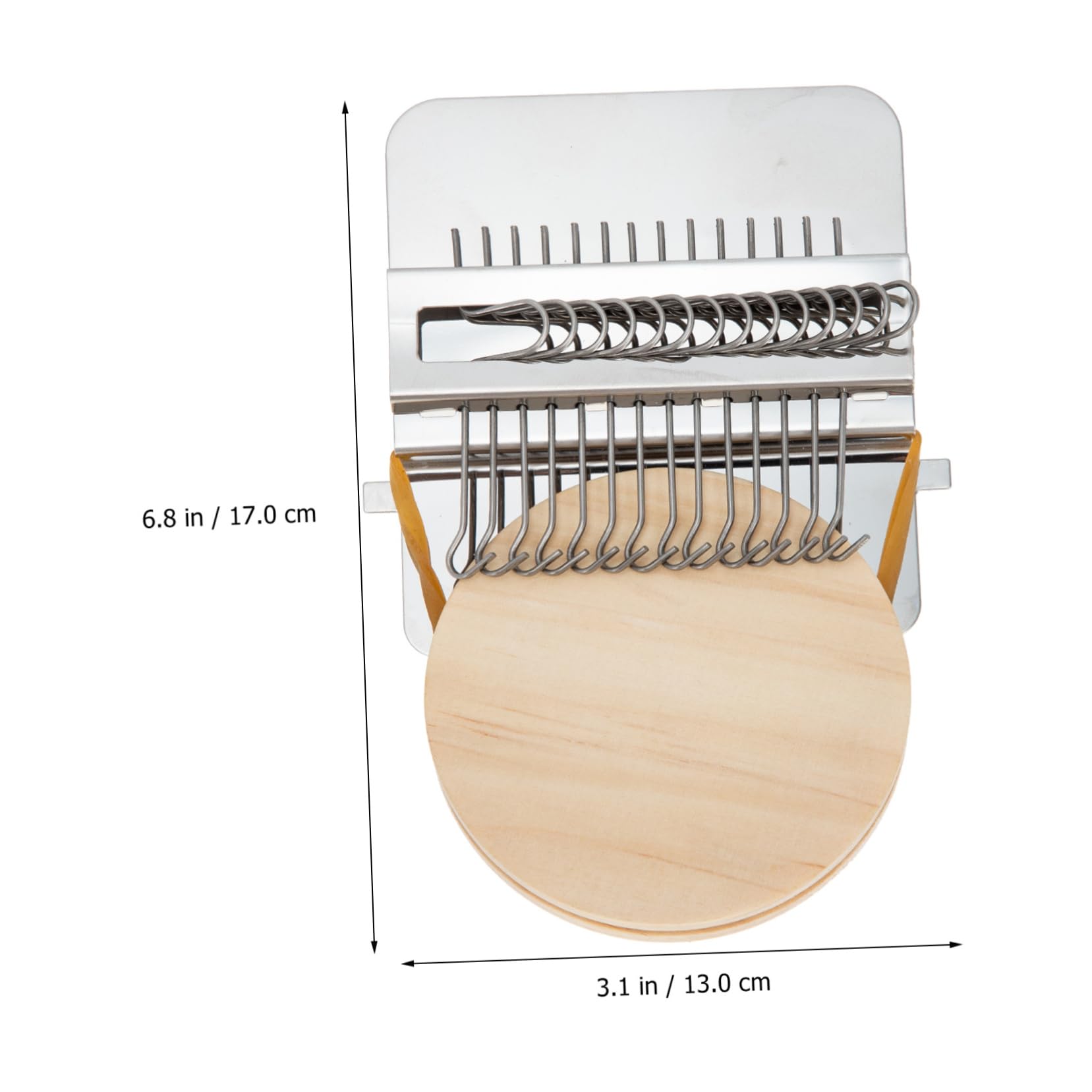 HOMSFOU 4 Sätze Mini Loom Strickwerkzeug Nadeln Webmaschine für DIY Kleidung und Stopfarbeiten Natürlichem und Leicht und Handlich