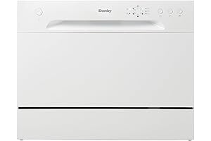 Space-Saving Small Countertop Dishwasher for Compact Kitchens
