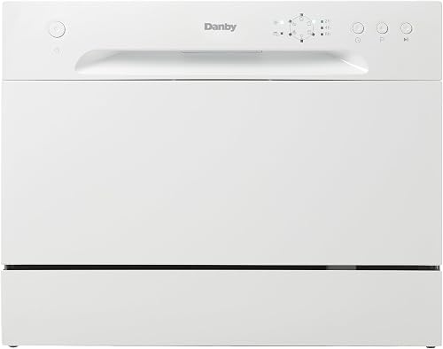 Danby DDW621WDB countertop dishwasher, White
