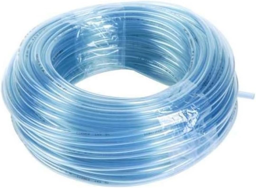 Tubo trasparente 6 x 9 mm in rotolo da 50 m – scarico condensa per aria condizionata – flessibile, resistente e compatibile pompe di sollevamento