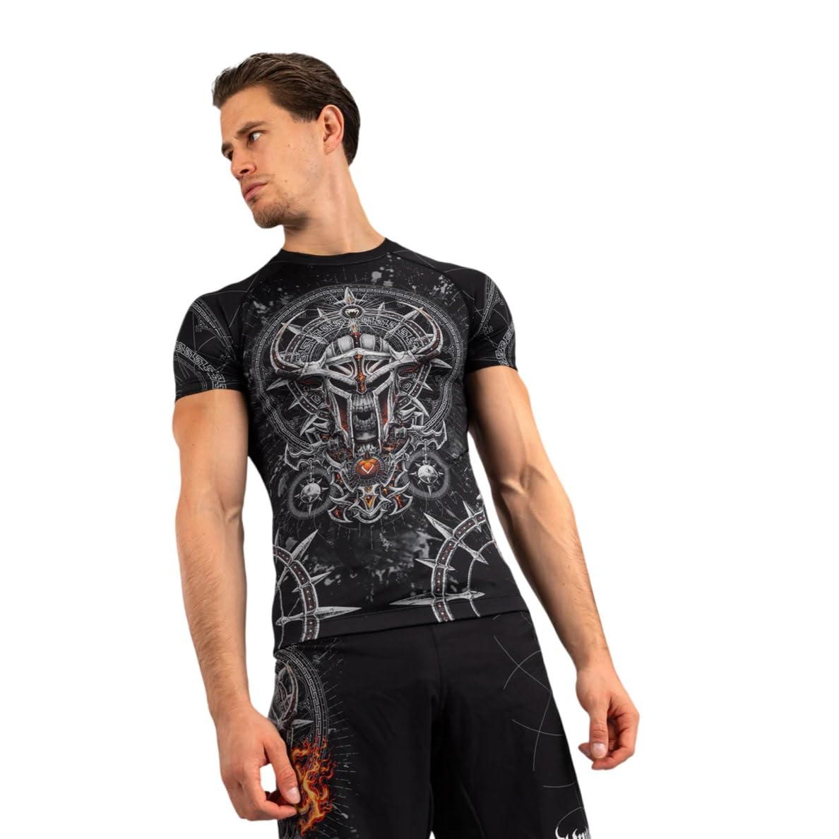 Venum Herren Gladiator 5.0 Men's Short Sleeve Rashguard Kurzärmeliger Rashguard
