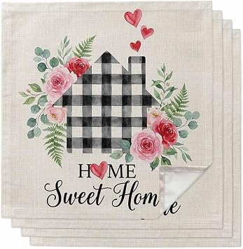 Roses Garden Cloth Napkins