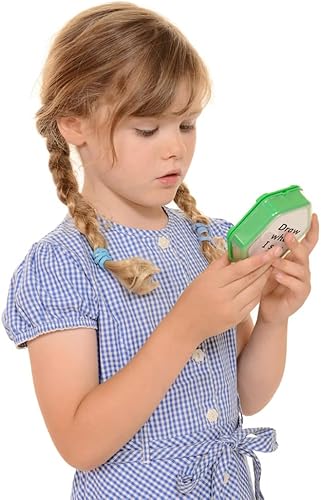 Miniatura 5 de Talking Products, Grabadoras de voz Talking Tiles, botones de sonido de comunicación. Paquete de 6 colores, grabación de 80 segundos. Recursos