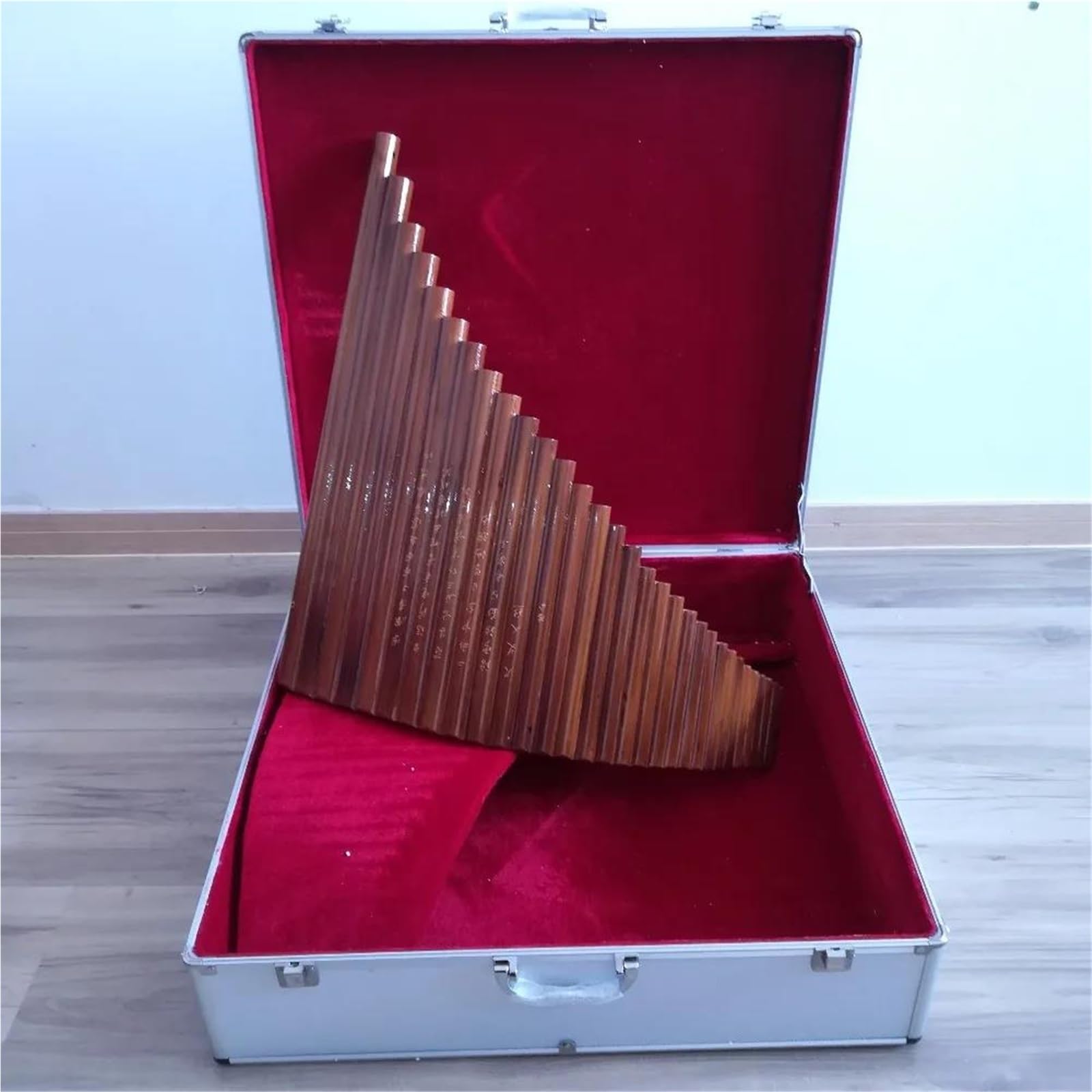 Pan Pipes Flauto Di Pan Professionale A 31 Tubi Realizzato A Mano Da 30 Anni Di Produzione Di Flauto In Bambù Con Custodia Per Flauto Di Pan