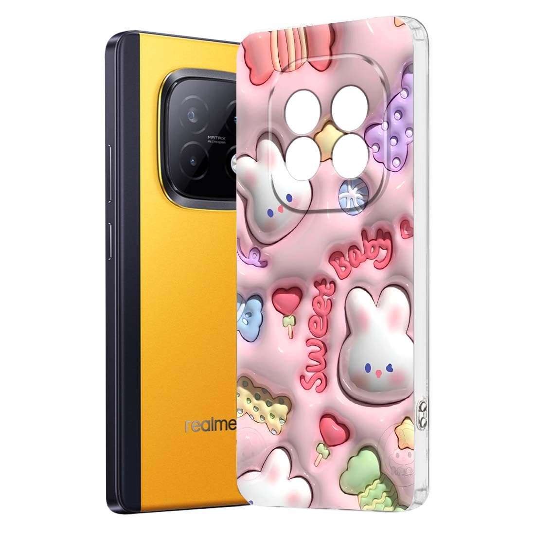 Fashionury Designer Soft Back Cover Case Compatible for NARZO 70 Turbo 5G, Printed,Transparent,Flexible, Silicon for Realme NARZO 70 Turbo 5G -D2149 (B0DHNM1723) Amazon Price History, Amazon Price Tracker
