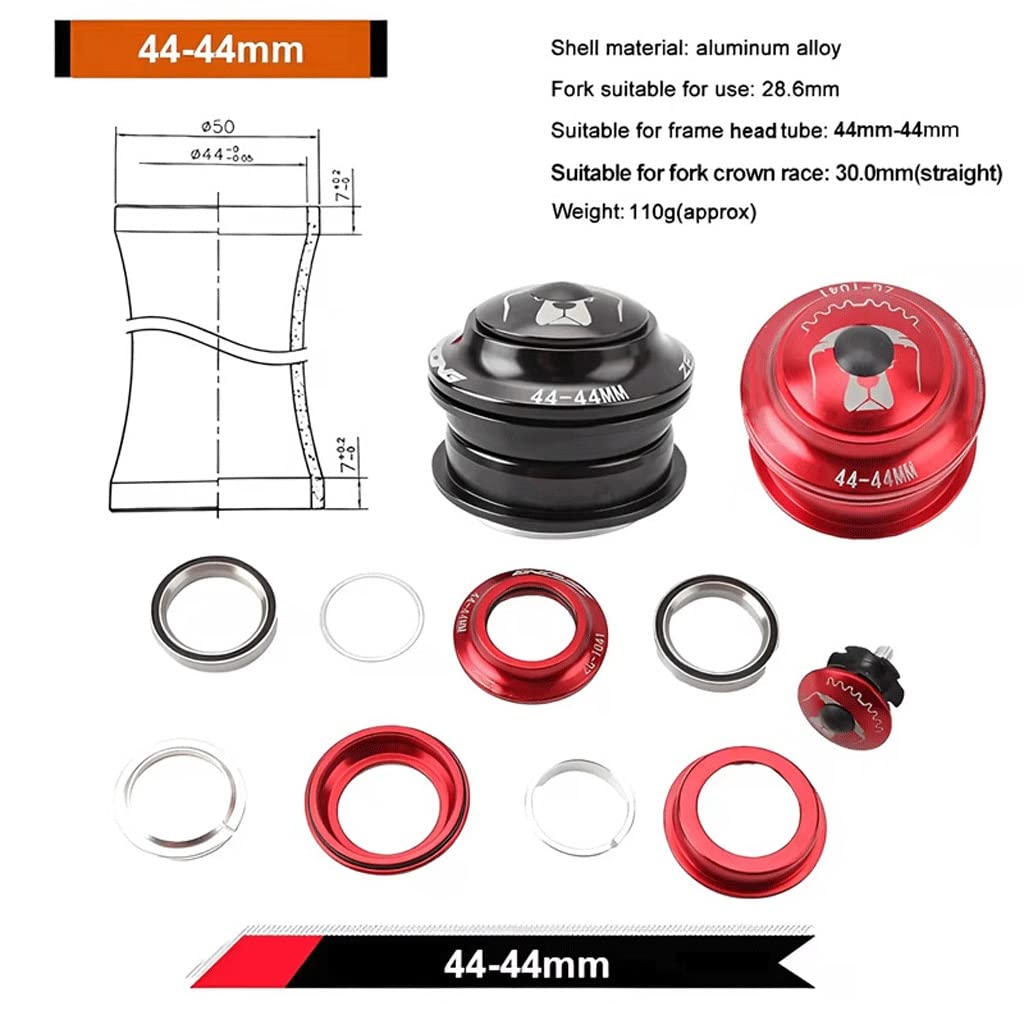 Pirhosigma Bicycle Flywheel Washer Spacer Cassette Headset Gasket Hub Bottom Bracket Bike Cycling Flywheel Axle for MTB Road Bike 1mm 1.5mm 1.85mm 2mm 2.18mm 2.35mm 2.5mm(7 pcs) Red