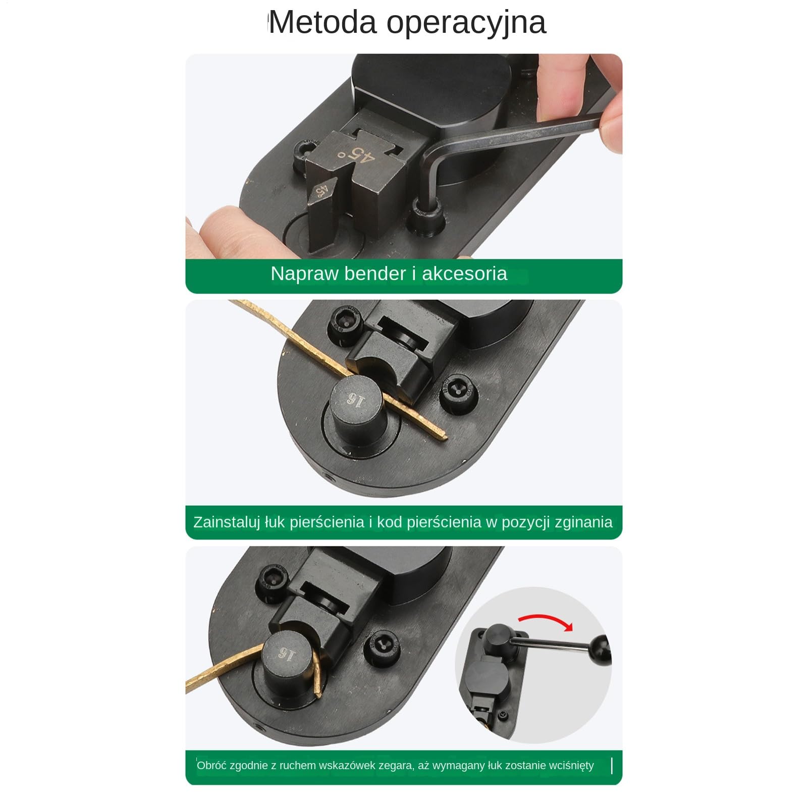 Giętarka Do Łyżkowych Obręczy Wykonaj Pierścionki Ze Łyżek | Regulowana Rozciągarka Do Metalu Akcesoria Do Biżuterii, Zawijania Drutu I Pracy Złotniczej
