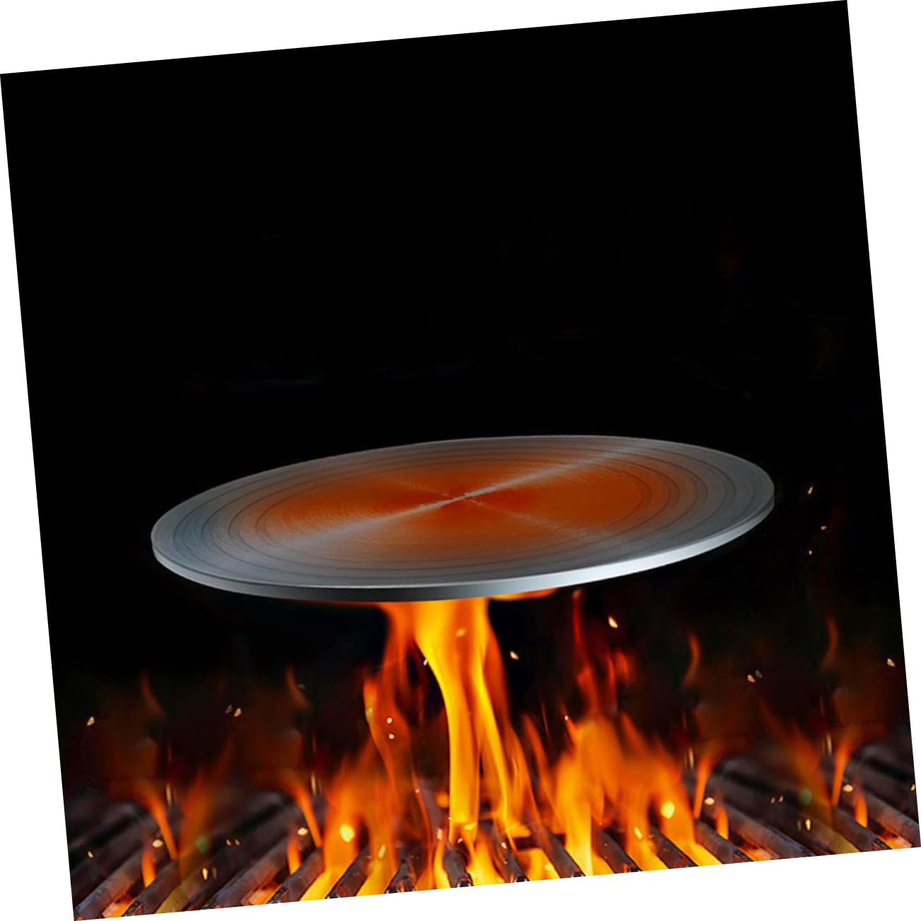 Placa Difusora De Calor para Cocinas De Gas Inducción Protector De Utensilios De Cocina Diseño Elegante y Funcional De Quemaduras Ollas Esmalte