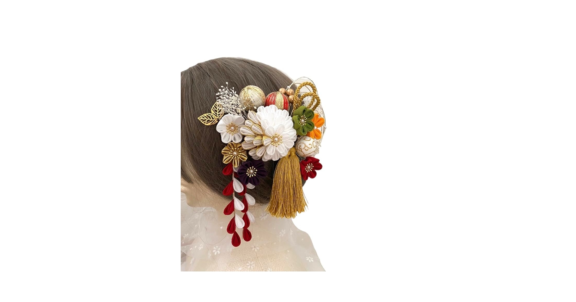 着物♦︎ 着物♦︎アンティーク♦︎髪飾り♦︎和装♦︎日本髪♦︎根掛♦︎金銀の菊の花籠♦︎ 羽織 正絹 金銀糸 菊花 桃色 アンティーク着物 A-1763 - メルカリ