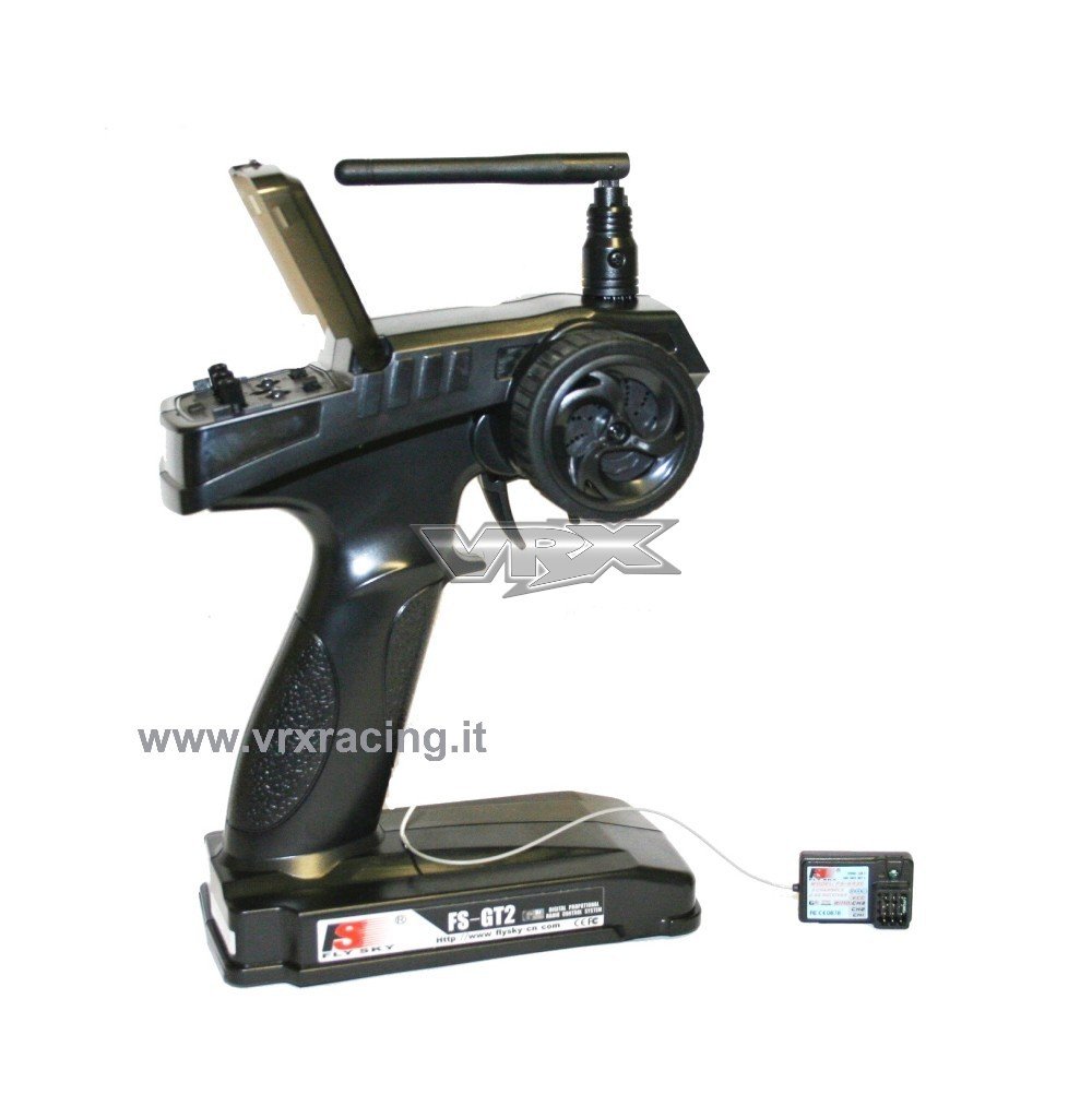 VRX Stradale Flash Rally 1/10 con motore a scoppio GO18 con cambio 1 marcia N1 con telaio in metallo radio 2.4ghz 4WD RTR carrozzeria blu R0159