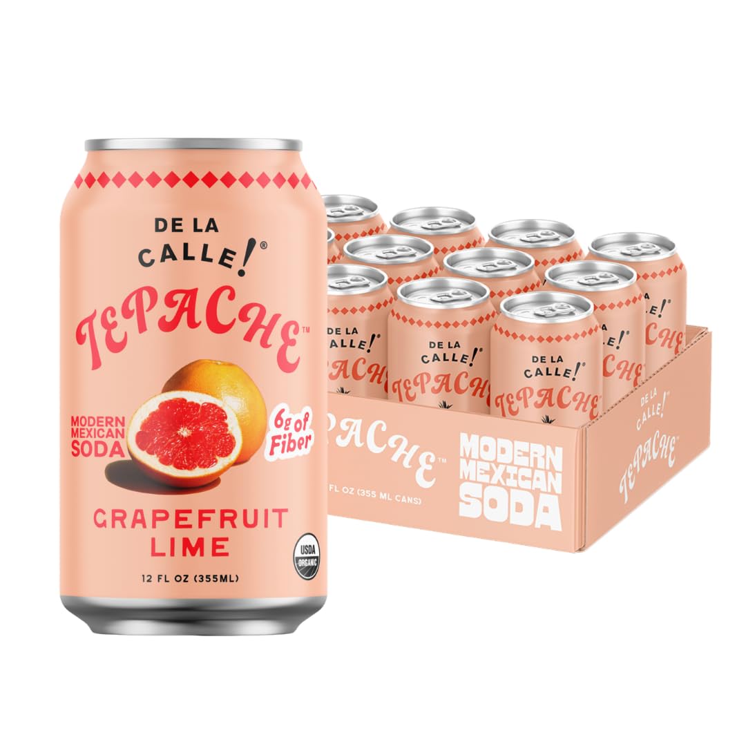 Amazon.com : De La Calle Tepache - Grapefruit Lime - Modern