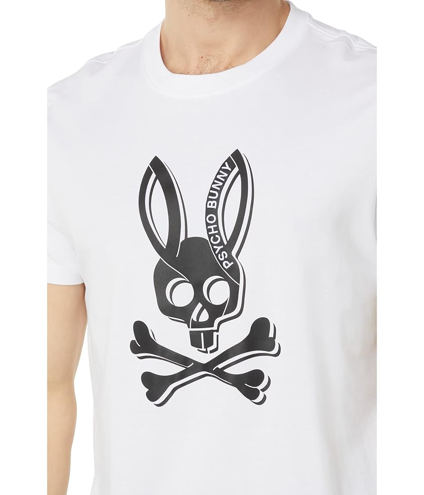 Amazon.com: Psycho Bunny Serge Graphic Tee White 2XL (US