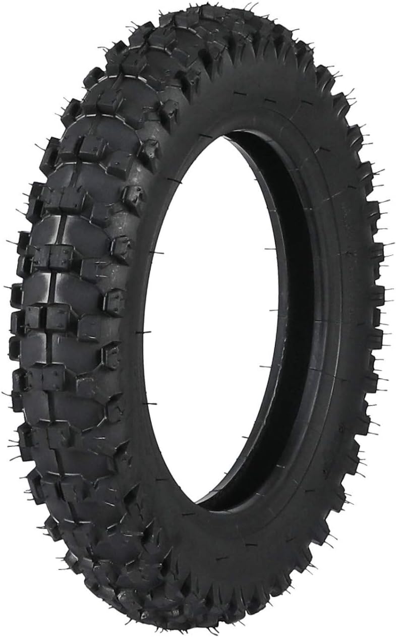 3.00-10 (80/100-10) Tire with Inner Tube Set for Motorcycle XR CRF 70 50 XR50 Dirt Pit Bike Scooters