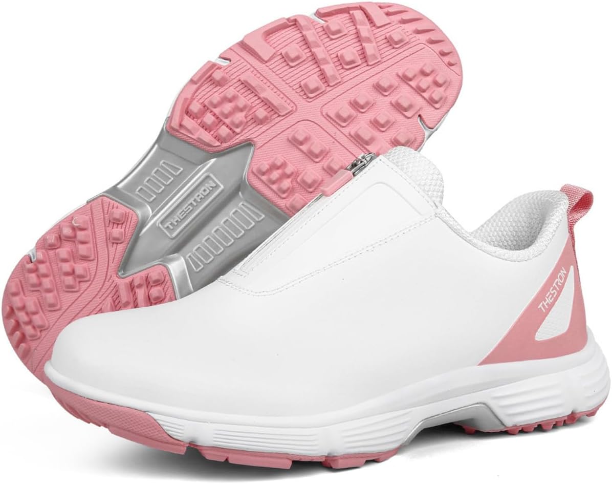 Golf Shoes for Ladies Non-Slip Outdoor Golfing Sport Training Sneakers Spikeless Sport Footwears