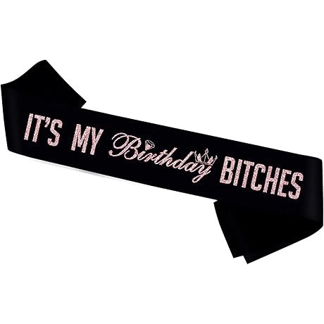 Rose Gold Foil Black [Funny Adult Birthday Decorations] for Birthday Party