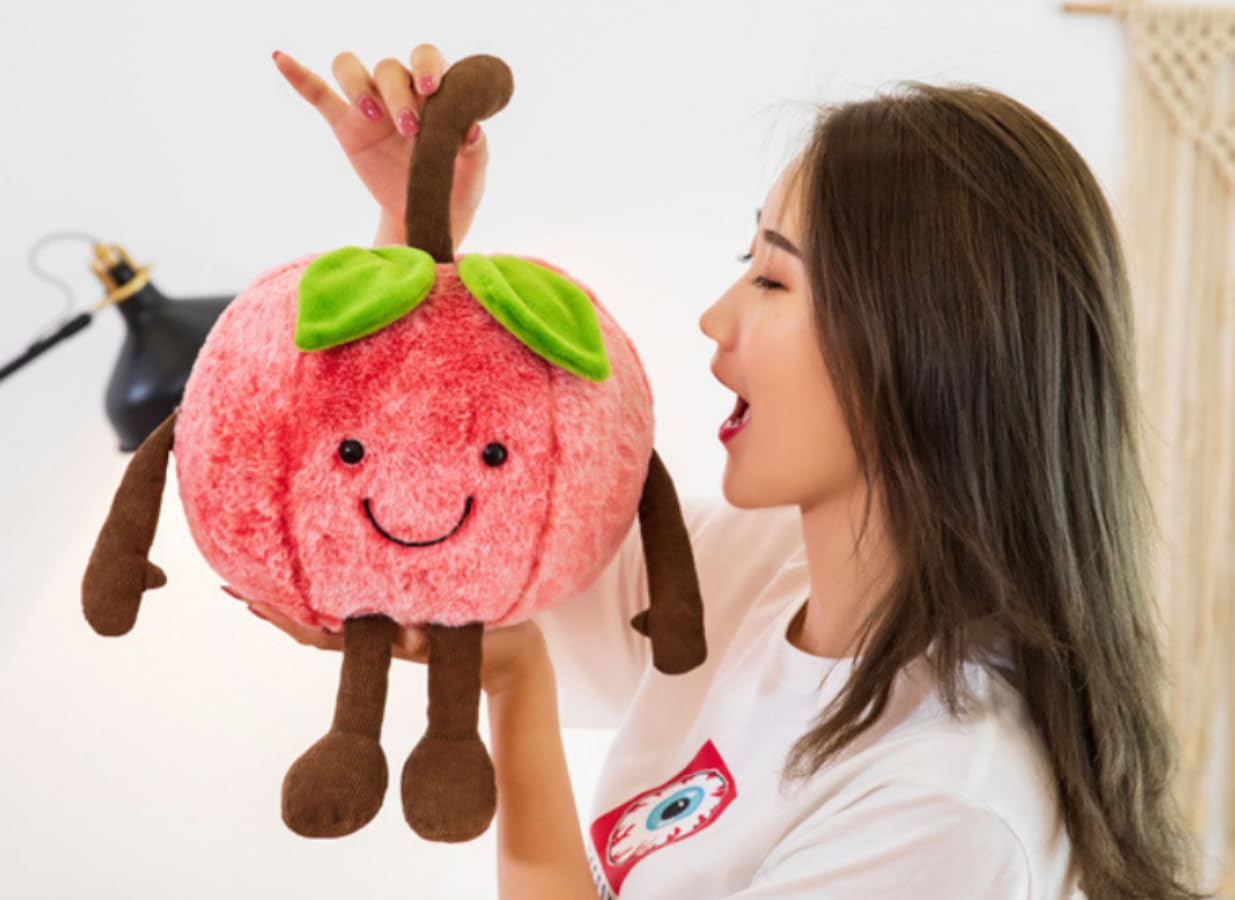 Soft Toys Fruit Serie Watermelon Fruit Plush Doll Pillow Stuffed Plushie Cherry Toys Cute Soft Toys - Image 4