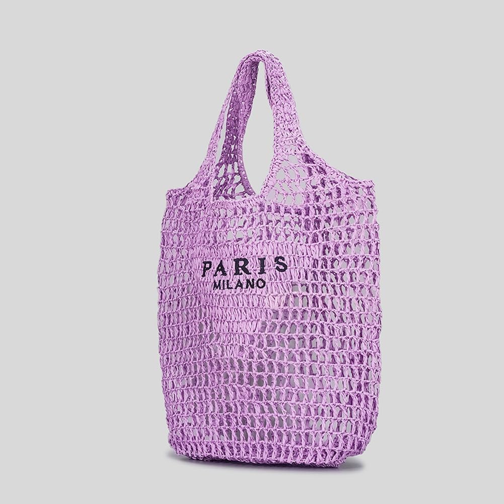 Covelin Women's Handwoven Straw Tote Bag – Lightweight, Large Capacity Boho Beach Bag - Image 6