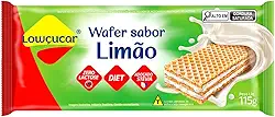 Wafer Zero Acucar Low Limao 115G