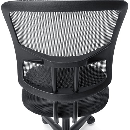 Ofm Ess Collection Swivel Mesh Back Armless Task Chair, In Black (Ess-3020) #TOP4
