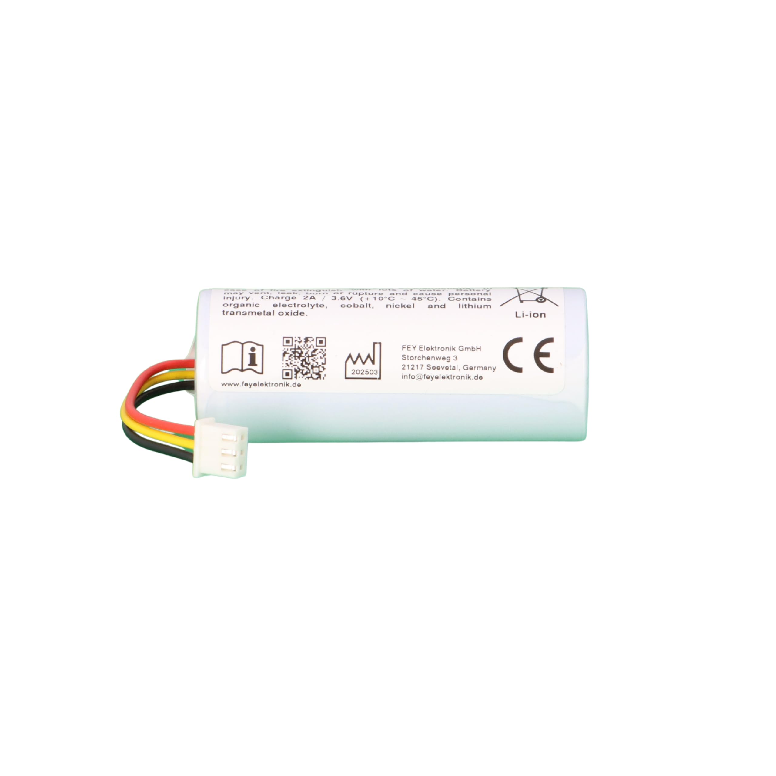 Notleuchtenakku LiFePO4 3,2V 3,8Ah XHP3 Anschluss