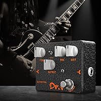 Vista 5 de JOYO Pedal de efecto de distorsión Mass de sonidos clásicos británicos Crunch a tonos modernos de alta ganancia para guitarra eléctrica edición