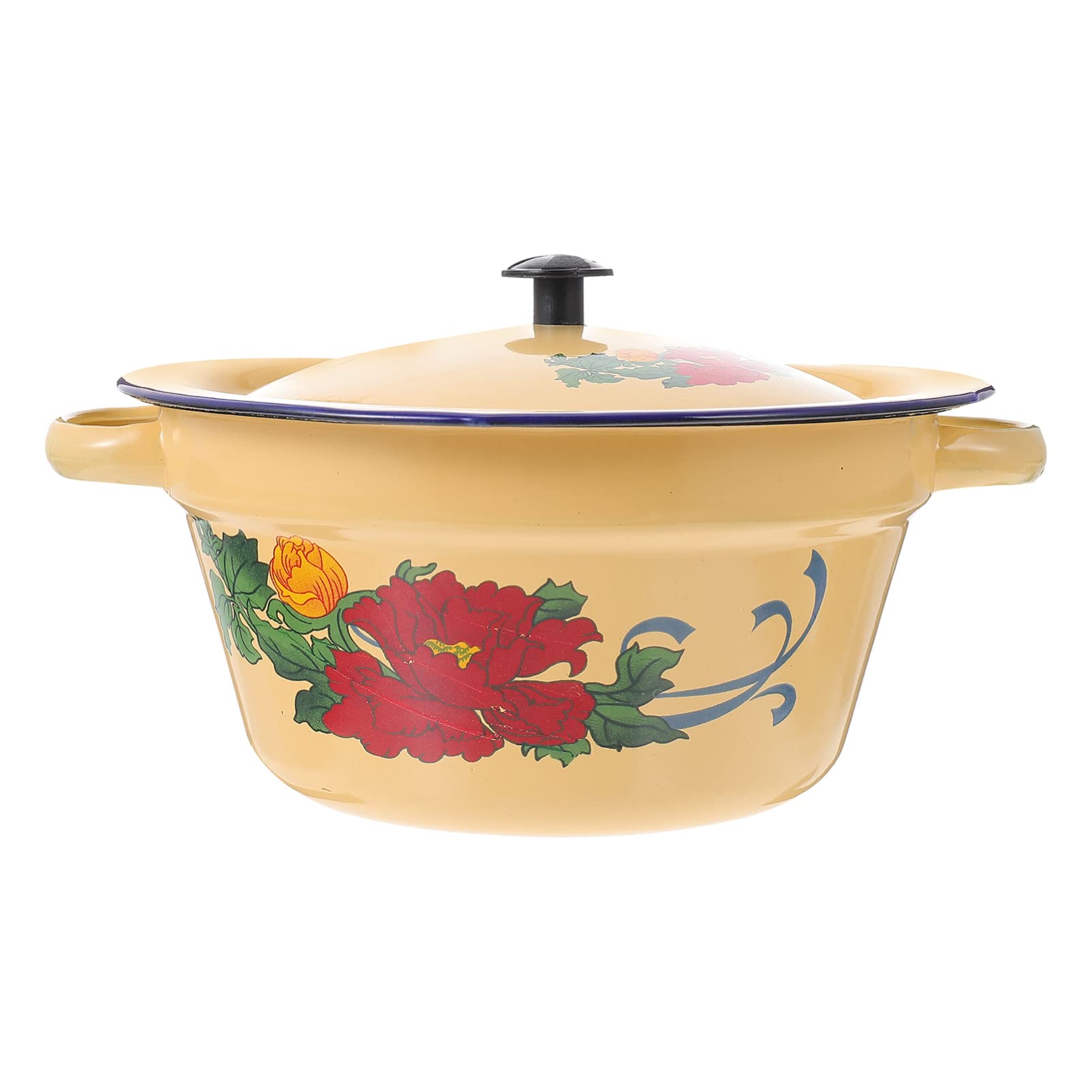 2 Bols En Émail Vintage - Anti-Rouille, Pour Riz, Soupe, Cuisine Maison Ou Restaurant