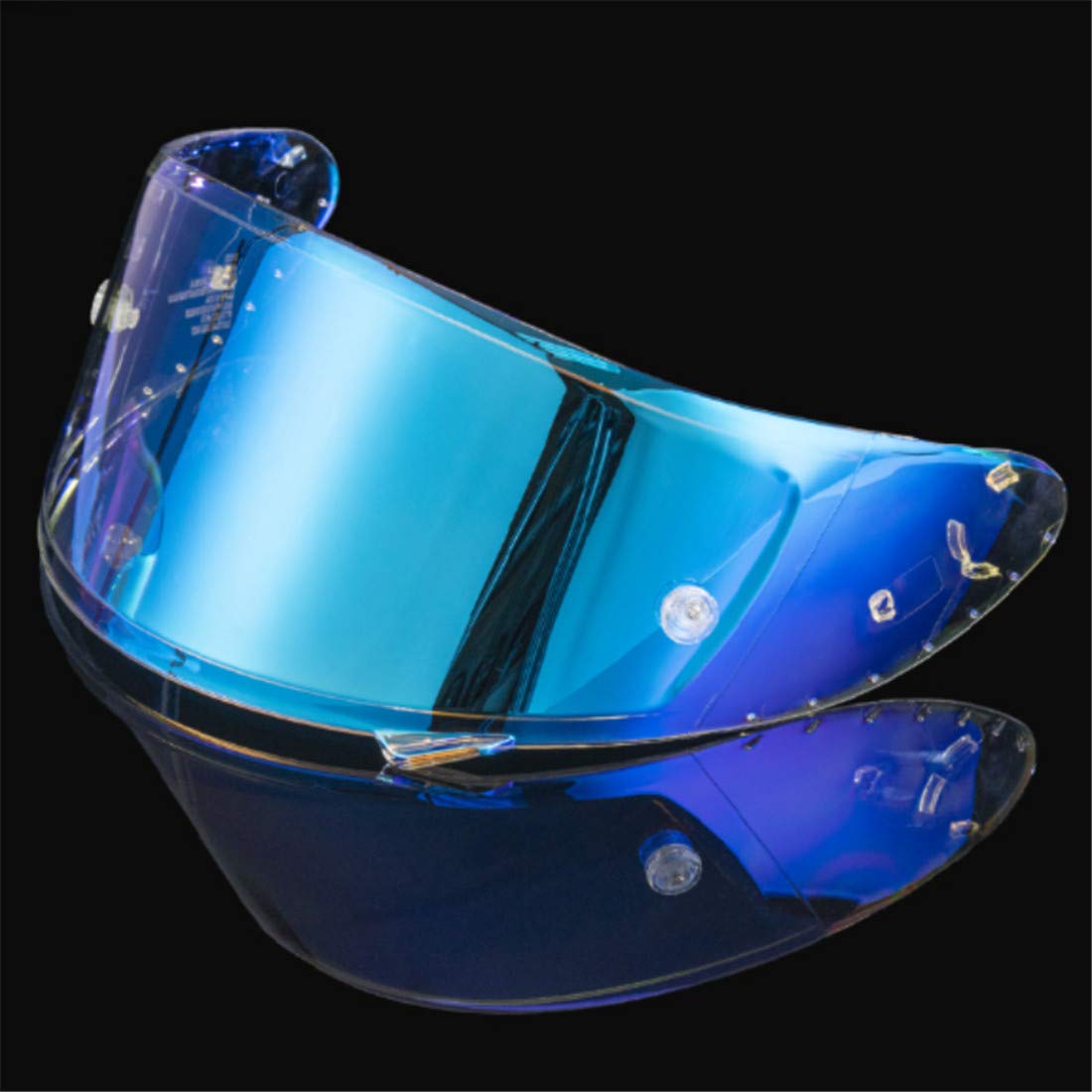 Anti-Scratch CWR-F CWR-1 Pinlock Visor Shield for Shoei X-14 X-Spirit III Series, RF-1200 and RF-SR (Blue Spectra) : Automotive
