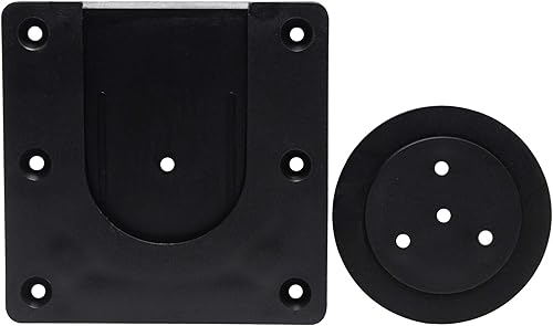 RUTHLESS Soporte de pared para tablero de dartboard, soporte de montaje rápido en nailon negro con sistema de deslizamiento de riel, compatible con