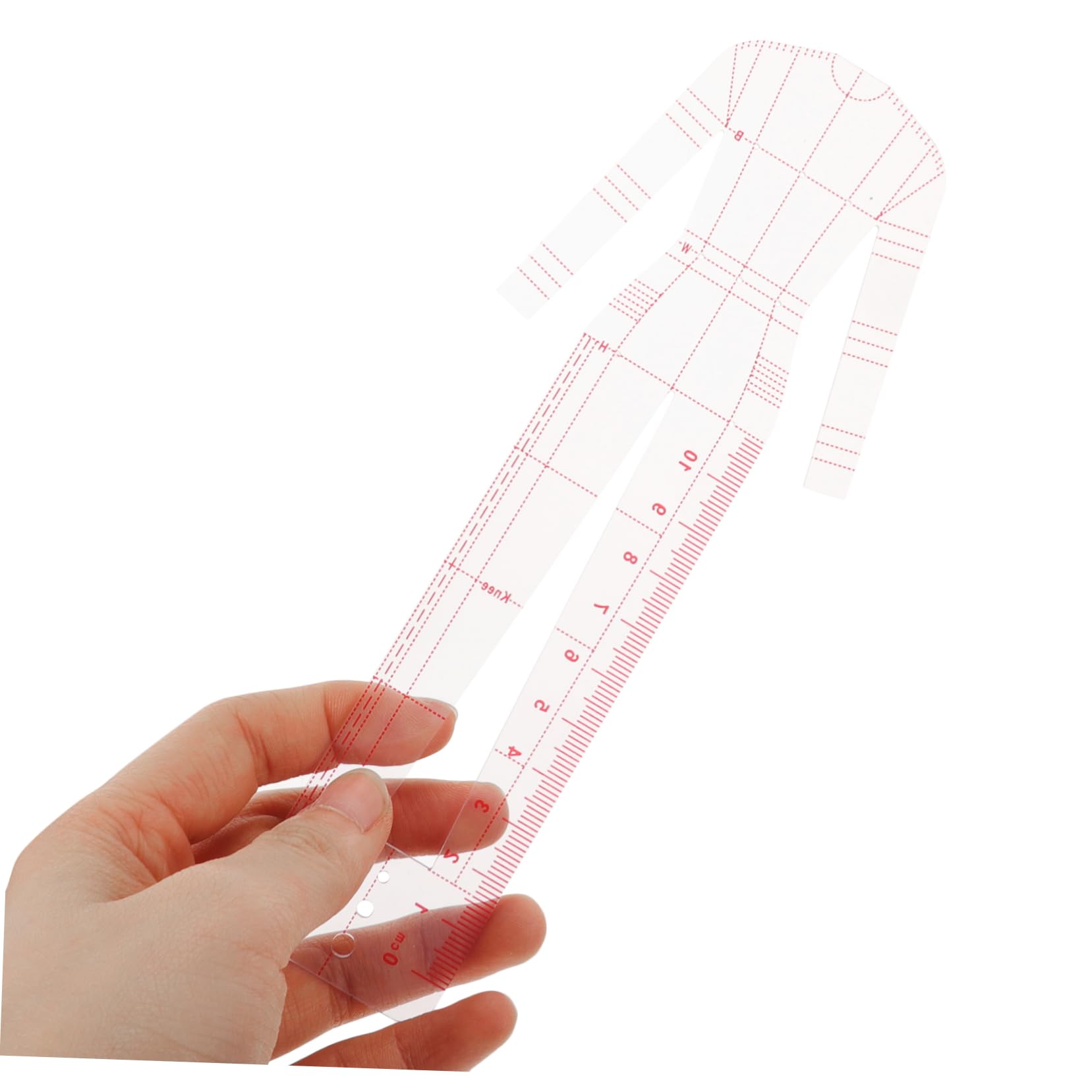 15pezzi Righello Per Trapuntatura Per Cucito e Patchwork Ruler Trasparente Con Linee Di Marcatura Per Progetti Creativi e Fai Da Te