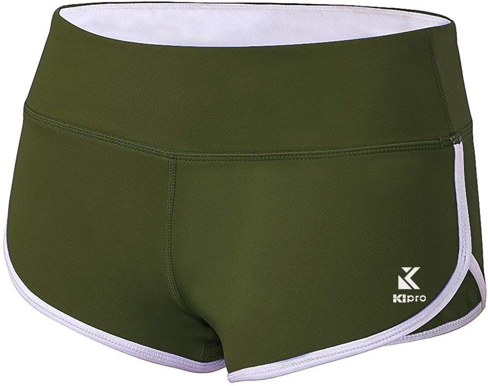 Women's Active Shorts Fitness Sports Yoga Booty Shorts for Running Gym Workout - Image 3