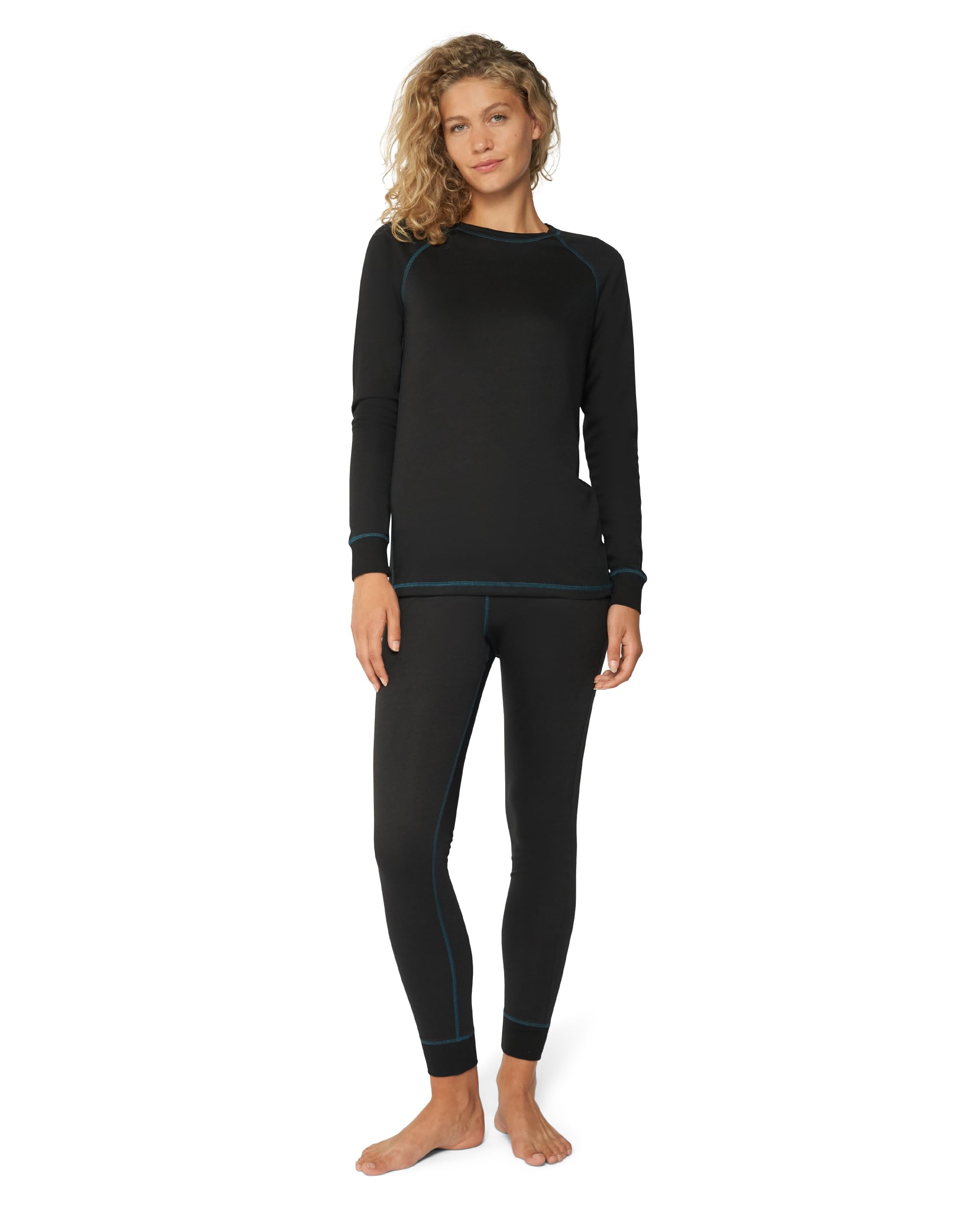 DANISH ENDURANCE Completo Maglia e Pantaloni Termici Uomo e Donna, Intimo Termico per Sci, Trekking