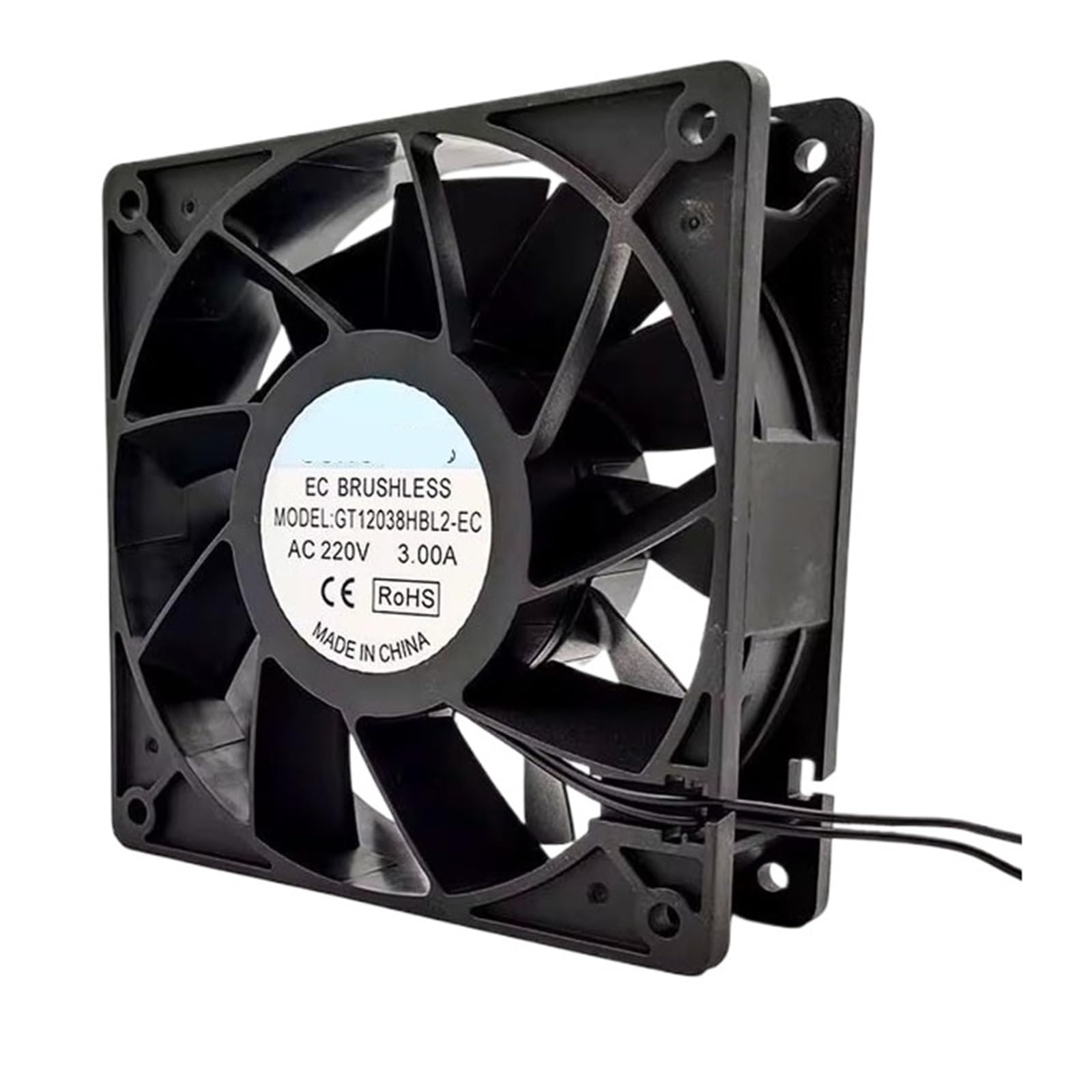 PEQYUACTE GT12038HBL2-EC 220V 3.00A 12038 120 * 120 * 38mm 12cm Cooling Fan