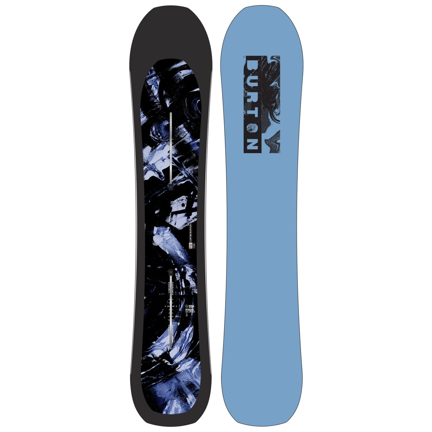 Burton - Planche De Snowboard Cartographer Homme - Homme - Taille 154 - Noir