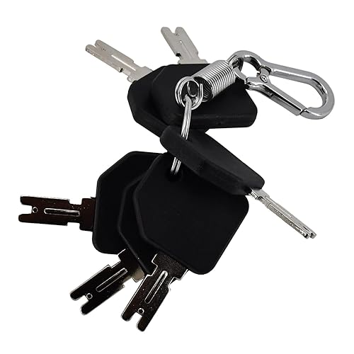 Miniatura 8 de 166 llaves de encendido para carretilla elevadora, mango de plástico 186304 compatible con Caterpillar Cat Hyster Gradall Genérico Clark Yale