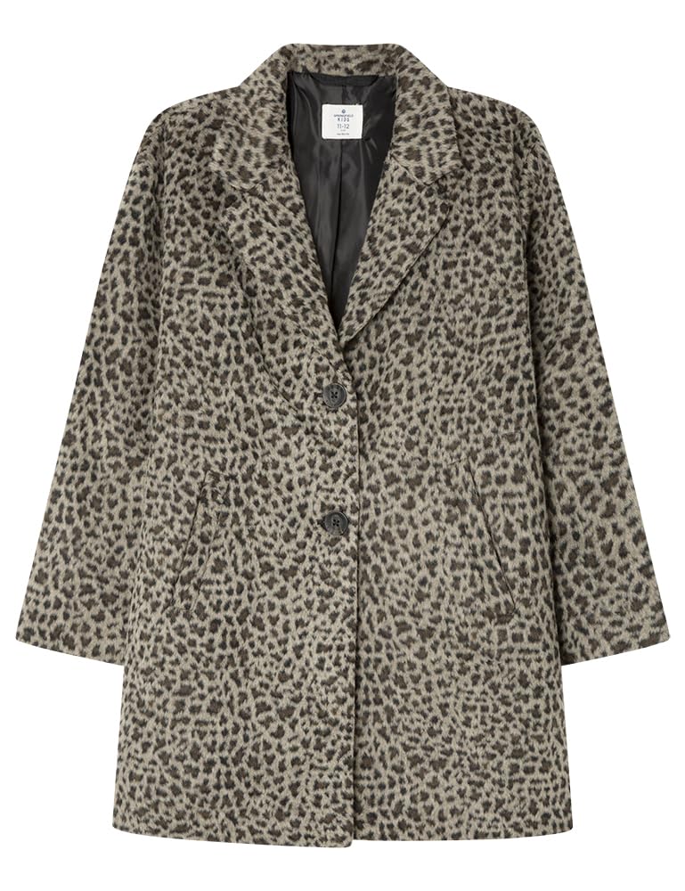 SPRINGFIELD Animal Print Coat Abrigo Impreso Niñas