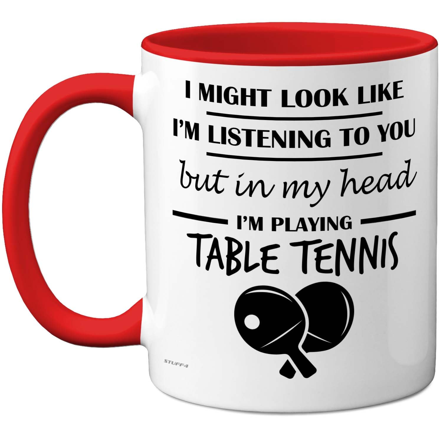 Stuff4 Table Tennis, in My Head Mug