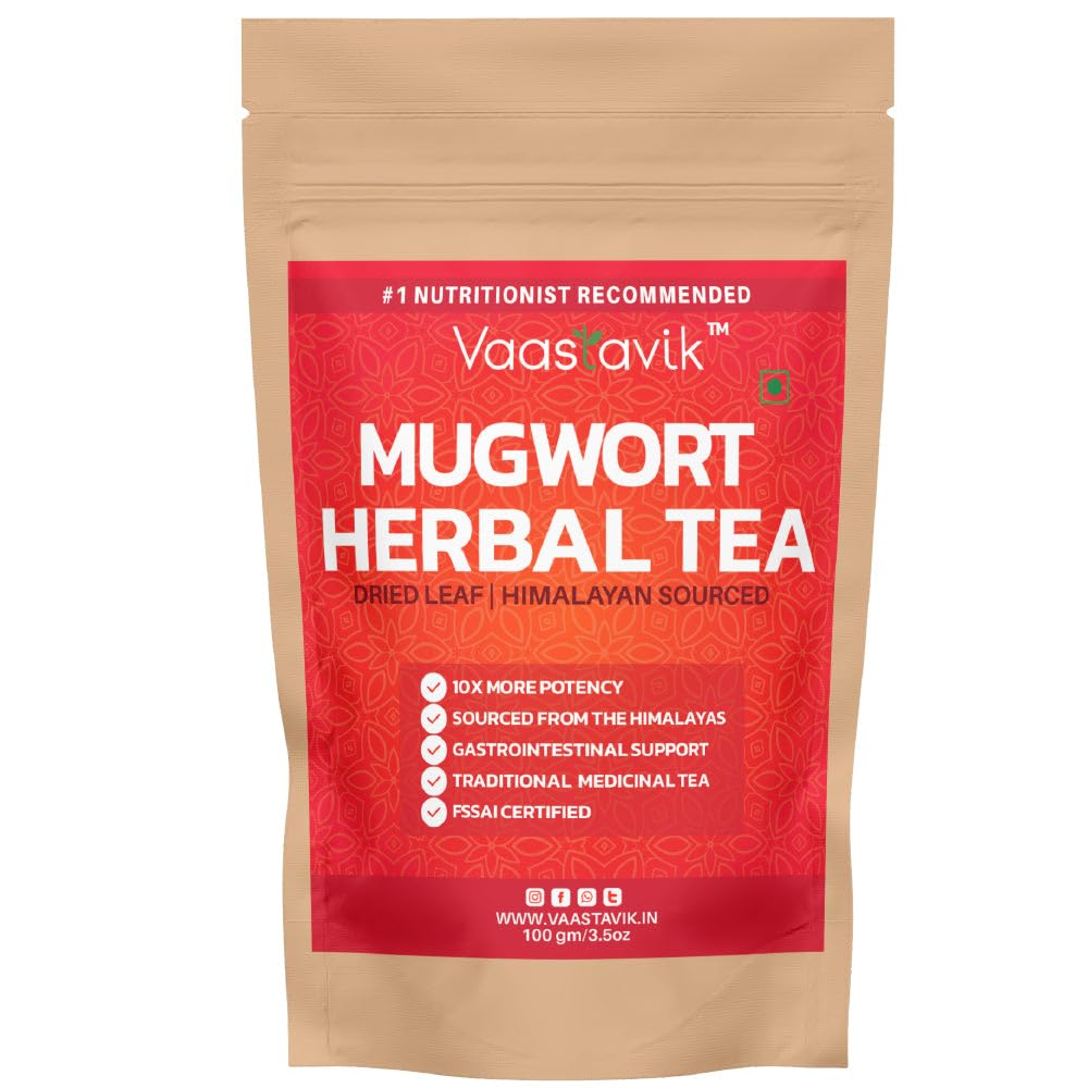 Vaastavik Mugwort leaves Artemisia vulgaris Loose Tea 100 gm