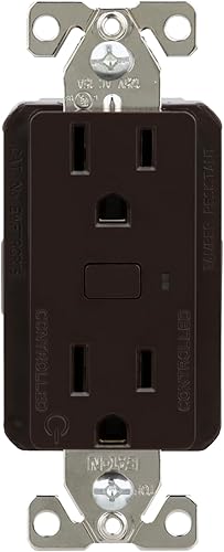 Miniatura 2 de Eaton El receptáculo inteligente Wi-Fi funciona con Hey Google y Alexa, marrón