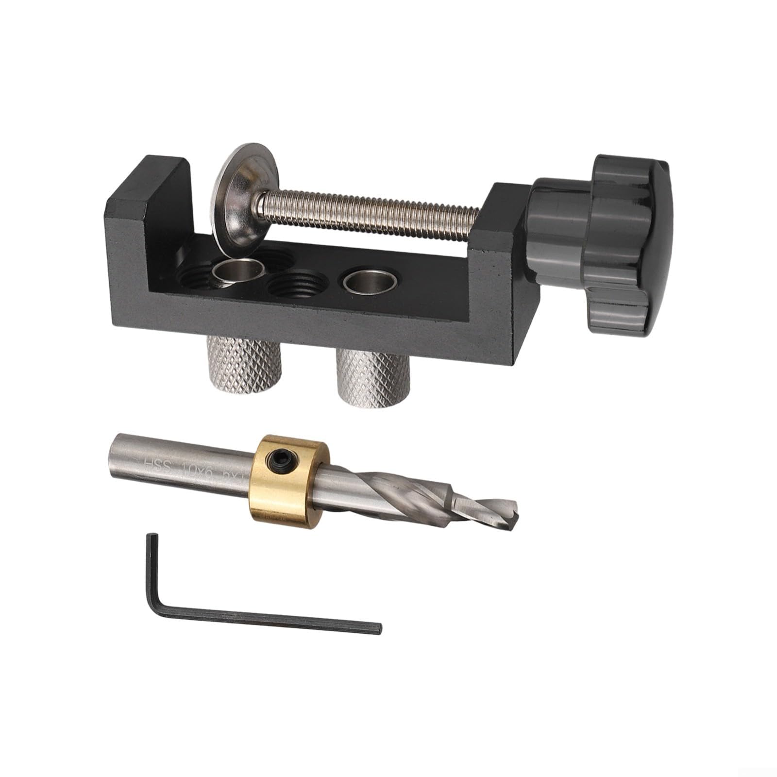 Aluminium-Profil-Bohrvorrichtung, Handwerkzeug-Set zum Lochen, Versenken, Führung, 20 mm, 30 mm, 40 mm Profile