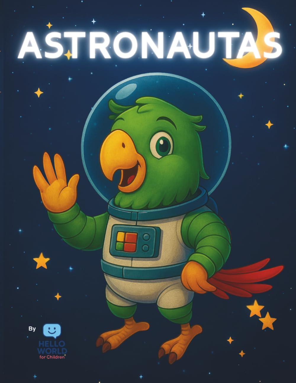 Astronautas. Libro para Colorear para niños de 1 a 7 años: In viaje divertido por el espacio para niños y niñas de 1 a 7 años. Incluye animales ... y aprender, con practica de escritura