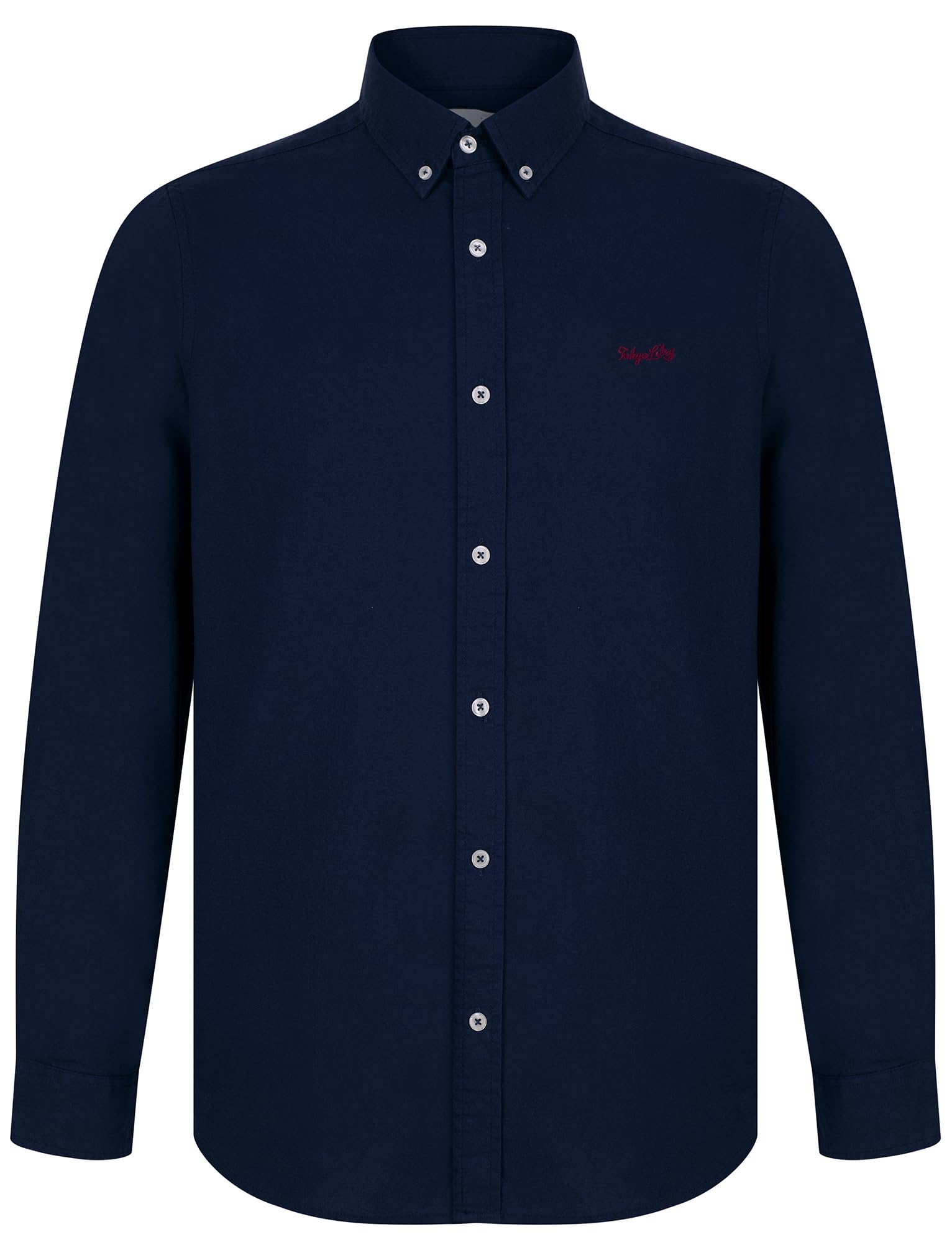 Tokyo Laundry Men's Cotton Twill Button Down Collar Long Sleeve Casual Shirt