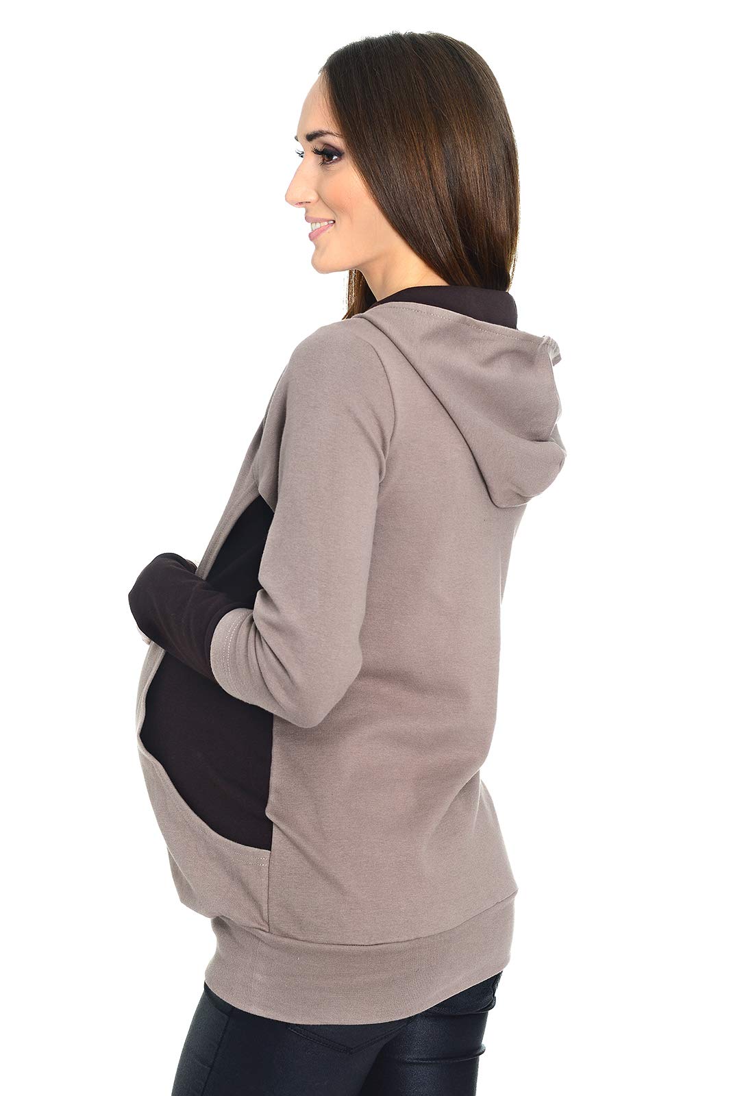 Mija - Umstandsmode / - 2 in1 Stillpullover & Umstandspullover Stilltop 3078A