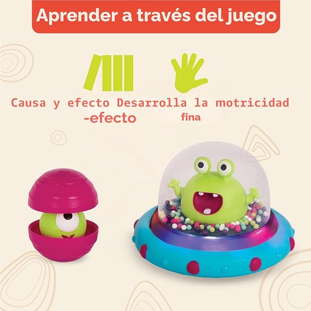 Foto 4 de 8 de B. toys Coche Espacial teledirigido Marky Mars con Luces y Sonidos