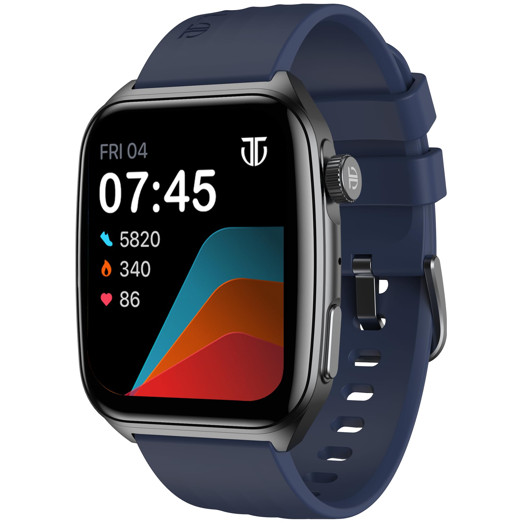 Titan Smart 4.0 Smartwatch with 1.93” AMOLED Display, Infinite AI Watch Faces, AI Voice assistant, Smart Hydration, Multiple Menu Styles, QR Hub​, 100+ Multisports, BT Calling, HRM, SpO2, Games - Blue-picture-10