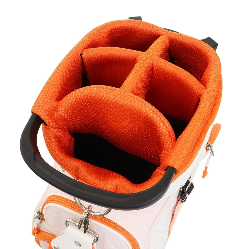 ロサーセン、スタンド付きゴルフバッグ ネイビーとオレンジ ロサーセン、スタンド付きゴルフバッグ ネイビーとオレンジ